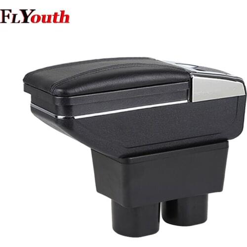 Car Armrest Box Car-Styling Central Store Content Box With Cup Holder Interior Accessories For Nissan Sentra Sylphy 2006-2016