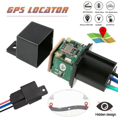 Car Real Time Remote Control Tracker Mini GPS Locator Anti-theft 10-40V Universal Design Cut Off Fuel GPS Tracker