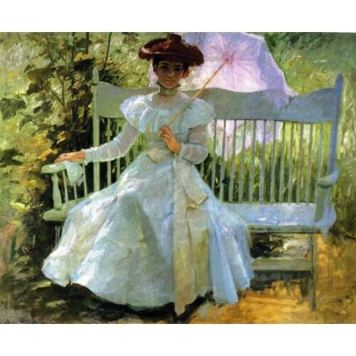 《Woman in white》 picture painting by numbers home decor birthday present quadros decorativos