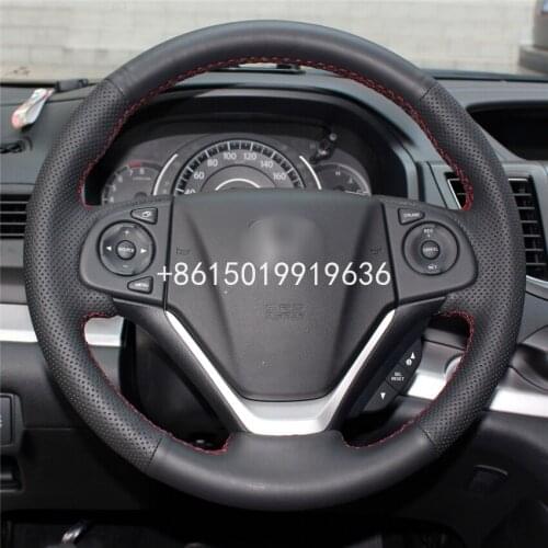 Car Steering Wheel Cover Wrap Cover Car interior decoration For Honda CR-V CRV 2012-2016