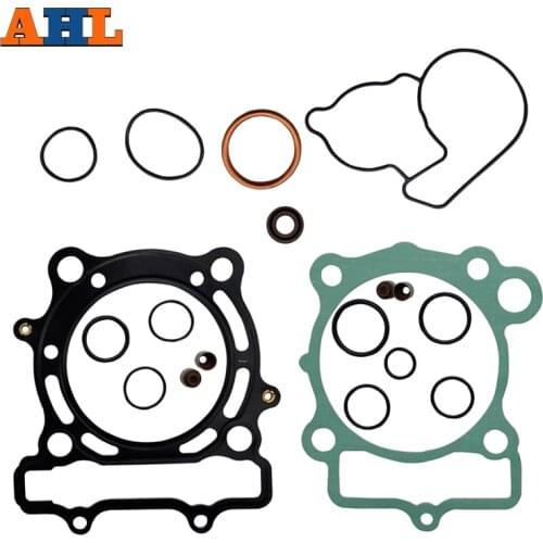 AHL Motorcycle Gasket & Valve Oil Seal Sets Kits For KAWASAKI KXF250 KX250F 2004-2008
