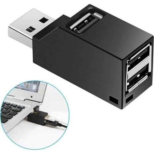 Mini USB 3.0 Splitter Hub High Speed Data Transfer Adapter for MacBook Pro PC Laptop adaptador enchufe plug adapter multiprise