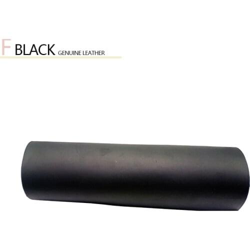 Genuine Leather 2.0 mm New crazy horse leather cow skin first layer material leather craft DIY Black color