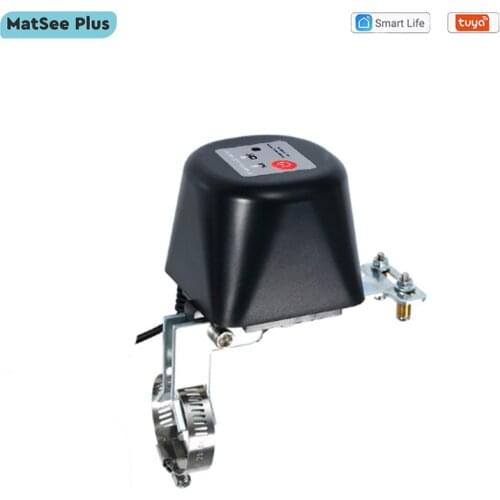 Tuya Smart Life WiFi Water Gas Valve Switch Controller DIY Pipe Robot Timing Remote Control Support Alexa Google Home