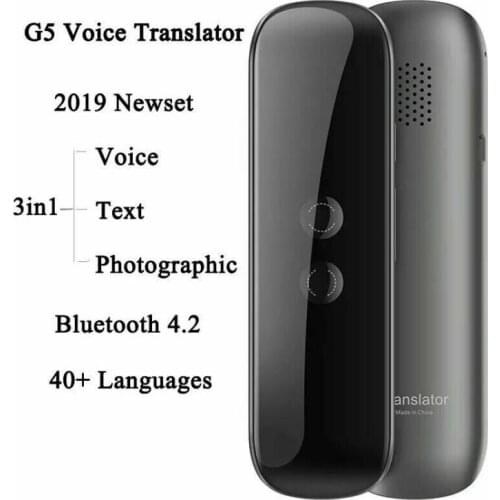 Portable Instant Voice 2-Way Translator 40 Languages Translation Travel Business Text Smart Translator