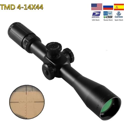 The rifle sight BSA OPTICS TMD 4-14X44 FFP Rifle Sight Hunting Rifle Scope Tactical Riflescope Sniper Gear Air Soft Gun Hunt
