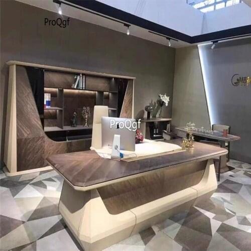 Prodgf 1Pcs A Set Boss Italian Style Office Table Desk(no chair)