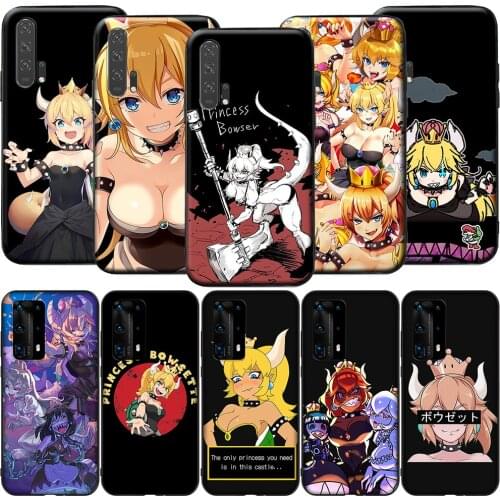 GX187 Princess Bowsette Silicone Case for Honor 6A 7A 3GB 7C 7X 8 8A 8X 8C 9 10 Lite View 20S 9A 10X Max Pro