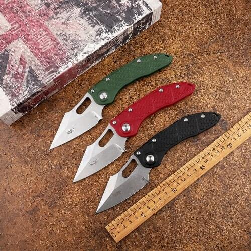GUO folding knife Micro Technology DOC (death contact) m390 blade outdoor hunting road camp tactical EDC tool knife
