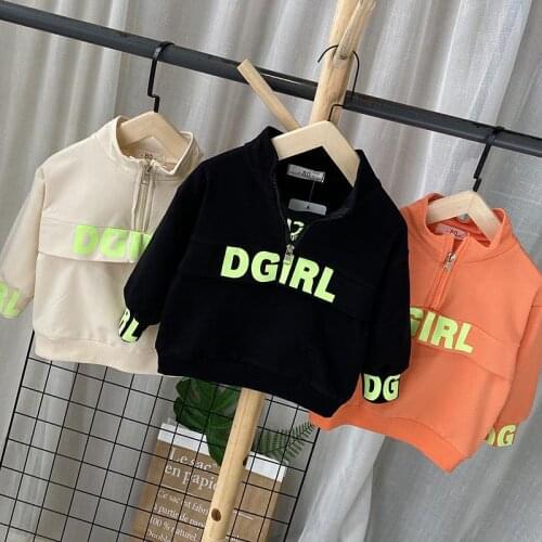 Fashion Kids Hoodies Spring Autumn Cotton Tops Coat for Boys Hoodie Toddler Sweatshirts Girl Teenage School Clothing 1-4Yrs