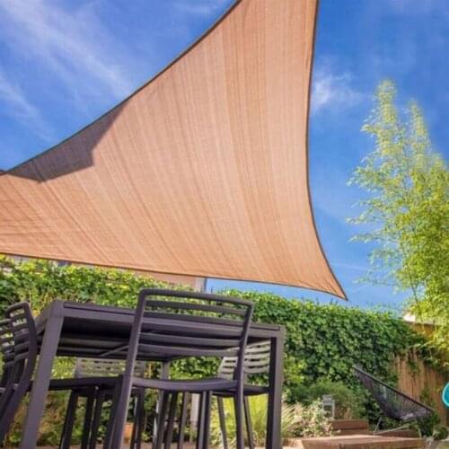 Shade Sail Waterproof Sun Shelter Patio Awning Sunshade Protection Outdoor Canopy Garden Patio Pool Shade Sail Square Rectangle