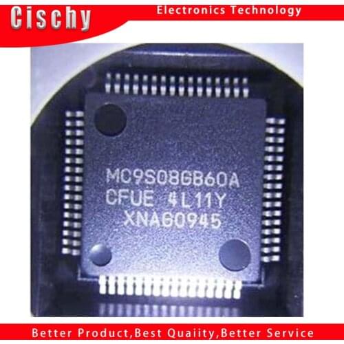 1pcs/lot MC9S08GB60ACFUE MC9S08GB60A QFP-64 In Stock