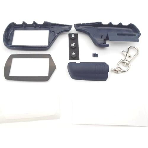 Starline A91 Key Shell Keychain Case For Russian Version Starline A91 lcd Remote Two Way Car Alarm System