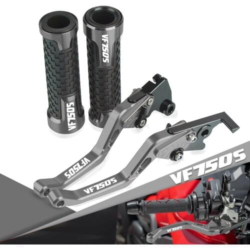 For HONDA VF750S SABRE VF750 S 1982 1983 1984 1985 1986 VF 750S Motorcycle Accessories aluminum Brake Clutch Lever Handle Grips