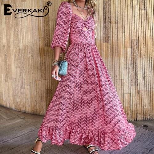 Summer Dresses With Print Everkaki China