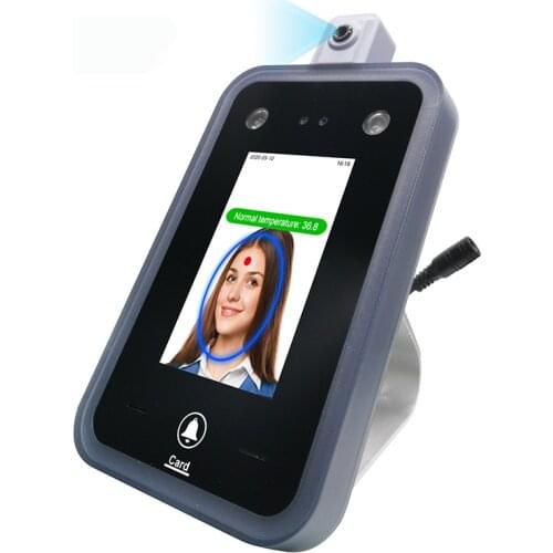 Face Recognition Access Control Time Attendance WiFi Dynamic Terminal Infrared Sensor Technology Temperature Measurement