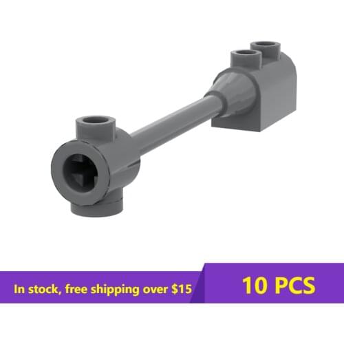 10PCS MOC Bricks 30359 1x8 special brick with thin shaft ldd 30359 For Building Blocks Parts DIY Constructio