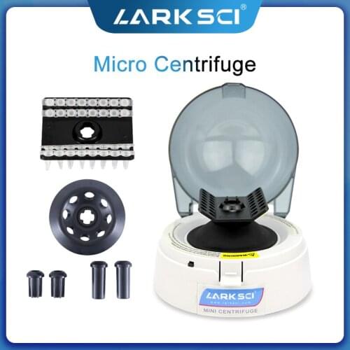 Mini PCR Centrifuge Digital Medical Clinical Lab Microcentrifuge for 0.2/0.5/1.5/2.0ml Centrifuge Tube 110-220V