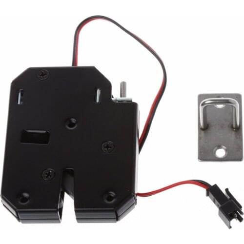 OOTDTY 150KG/330lb Electric Magnetic Lock Door Access Control DC 12V Cabinet Drawer