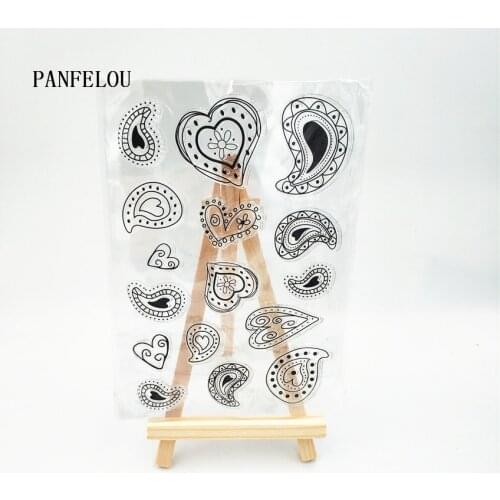 PANFELOU Snails love Transparent Clear Silicone Stamp/Seal DIY scrapbooking/photo album Decorative clear stamp sheets