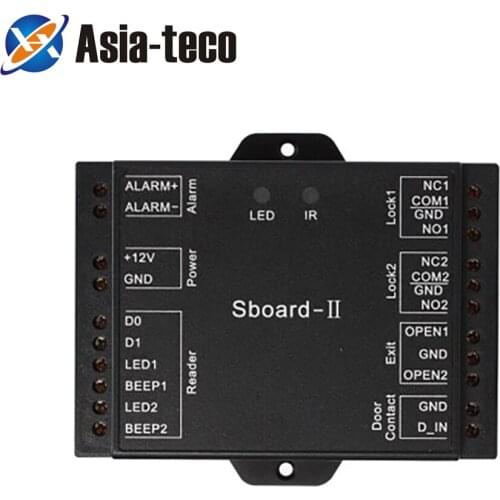 Sboard-II Mini Network 2 Door Access Controller Board Data Can Be Transferred Connect with Any Reader Wiegand 26~37 Output