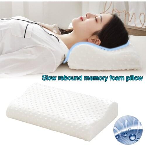 Memory Foam Pillow Ergonomic Bed Pillow Slow Rebound Pillow for Sleeping Neck Pain Relief LBE