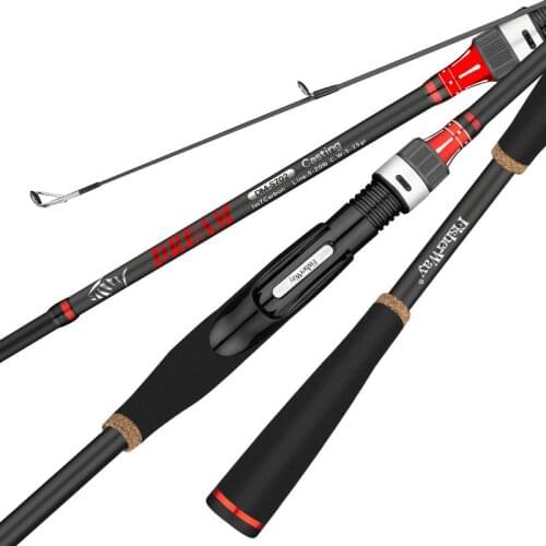 Fishing Rod Carbon Long Cast Rod DREAM Lure Rod Spinning Rod Casting Rod Middle Soft Action Sea Angling Rod FUJI Accessories