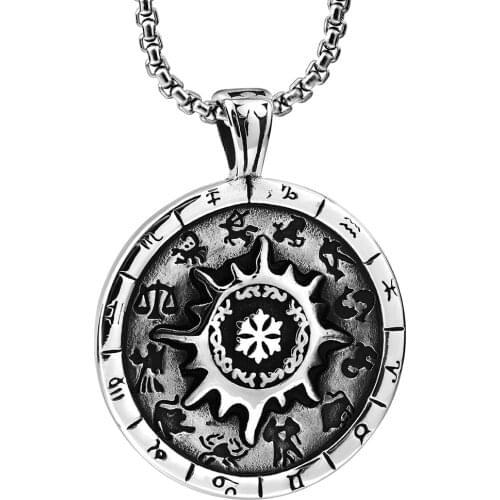 Женские кулоны знаки зодиака VQYSKO China At AliExpress