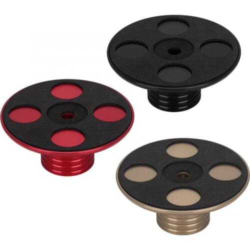 High Quality Durable Microfiber Vinyl Record Audio Disc Vinyl Turntable Metal Disc Stabilizer Aluminum Record Weight Clamp