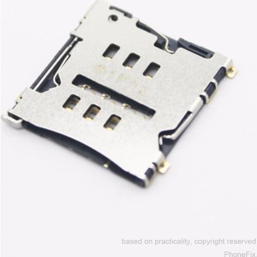 10pcs/lot Sim Card Reader Tray Slot Holder For LG G2 D802 for NEXUS 5 D820 D821