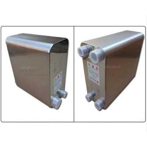 1unit 120 Plates stainless steel heat exchanger Beer Wort Chiller Cooler Home Brewing Beer Brazed plate type water heater SUS304