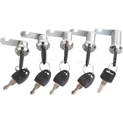 16/20/25/30/38mm Cam Lock High Quality Mail Box File Cabinet Desk Drawer Lock with 2 Keys DIY Cabinet Tools