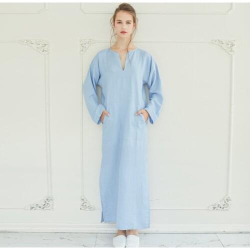 Женские хлопковые халаты 7 VEILS China At AliExpress