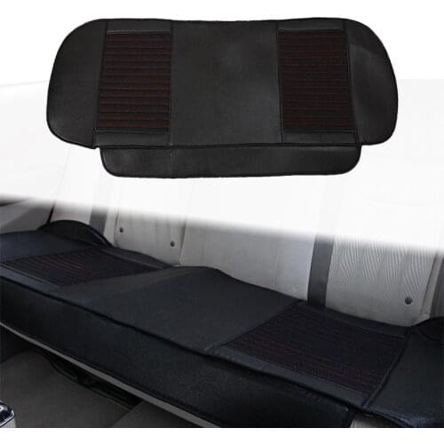 Car Seat Covers PU Leather Breathable Auto Front Rear Seat Protector Automobile Seat Cover Cushion Pad Mat Car Styling