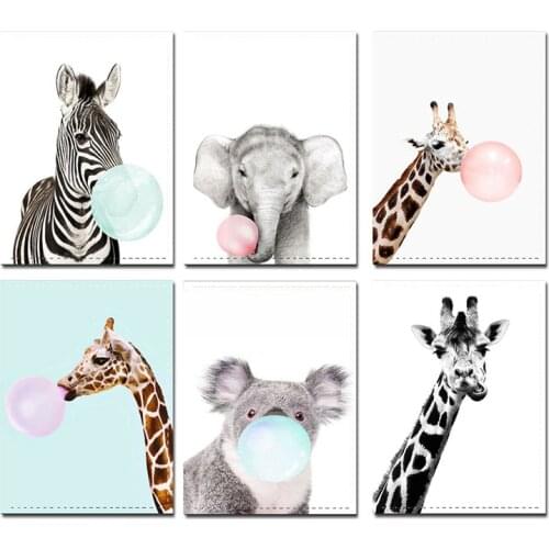 Cute Giraffe & Animals Travel Accessories Passport Holder PU Leather Travel Passport Cover Case High Quality Card ID Holders