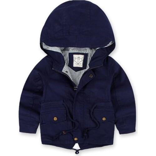 Children Winter Outdoor Fleece Jackets for Boys Clothing Hooded Warm Outerwear Windbreaker Baby Kids Thin and Thick Coats