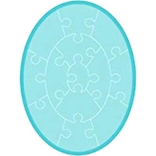 Ellipse Combination Block Puzzle Metal Cutting Dies 2021 New Diy Molds Scrapbooking Paper Making Die Cuts Crafts Christmas Dies