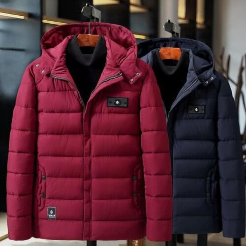 Plus Size 9XL-4XL Thick Padded Parka Men Winter Jacket New Fashion Hooded Coat Multi-pocket Warm Outerwear Male Casual Clothing