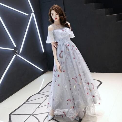 Prom Dresses New Women Formal Party Night Gown Vestidos De Noite Elegant Evening Dress Abendkleider
