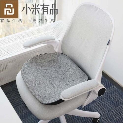 Youpin Massage Warm Multifunction intelligent Cushion Pillow Infrared Heating Redress Sitting Posture For Computer Office Chair