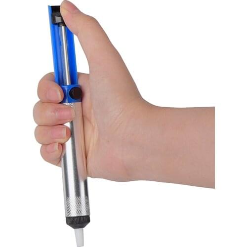 Professional Desoldering Pump Suction Tin Gun Soldering Sucker Pen Removal Vacuum Soldering Iron Desolder Welding Hand Tools