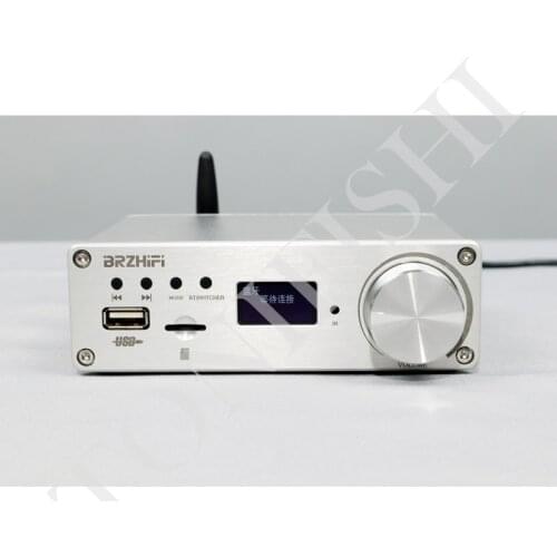 BRZHIFI C40 APP remote control Bluetooth 5.0 lossless player Digital power amplifier 130W+130W, U disk/TF card