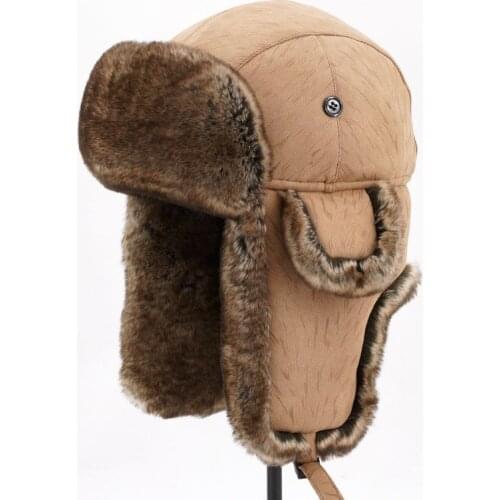 Super warm!Autumn and winter men women Korean style trend lei feng cap winter skiing cap ear flight winter vintage hat TB3722