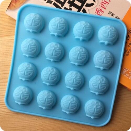 16 Even Pudding Jelly Cake Mold Cartoon Character Silicone Cake Decorating Mold Heat Resistant