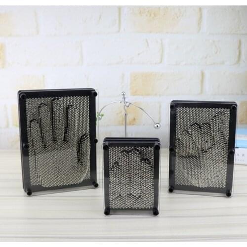 3D pinart sculpture Frame Image Captor Metal Pin Point Art Impressions Pinart 3-dimensional pin sculptur 3 SIZES