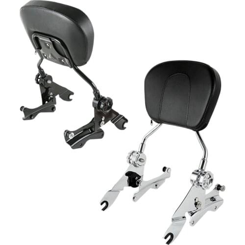 Motorcycle Sissy Bar Backrest 4 Point Docking Kit For Harley Touring Road King Road Glide Electra Glide 2014-2019