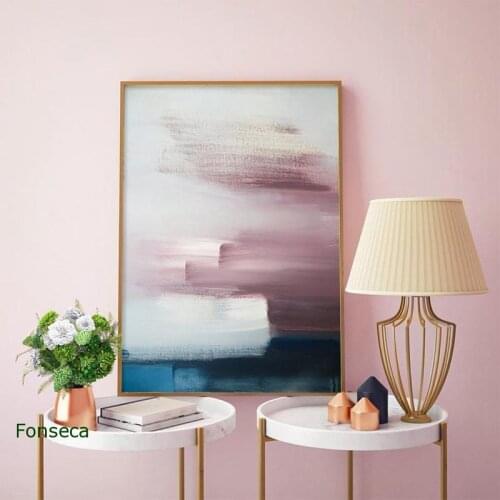 Abstract Watercolor Canvas Painting Modern Art Poster And Print Wife Gift Wall Art Picture Kids Room Girls Bedroom Home Decor