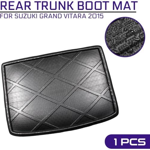 Car Floor Mat Carpet For Suzuki Grand Vitara 2015 Rear Trunk Anti-mud Cover