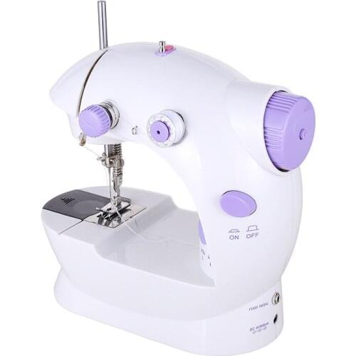 Mini Electric Household Sewing Machine Dual Speed Power Small Household Sartorially Transformer Sewing Tool