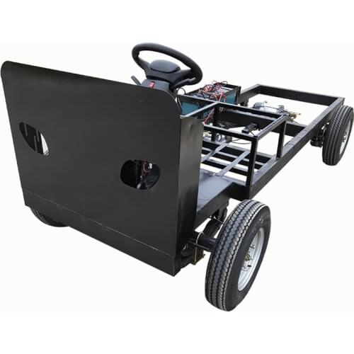 Electric Vehicle Flat Simple factory logistics workshop large truck reversing truck four-wheel multi-functional load of 3 tons